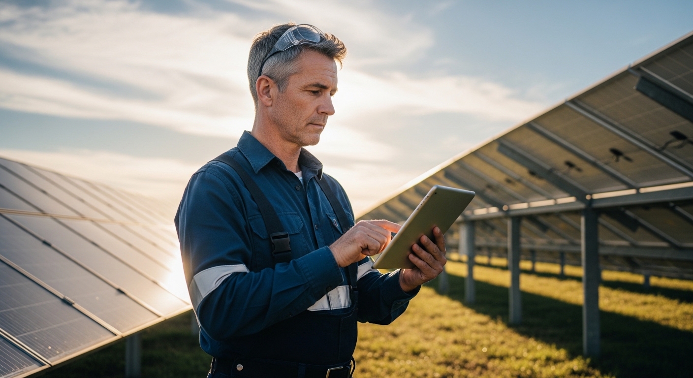 Solar Plant Installation by Inergy Hitech Infra in Maharashtra